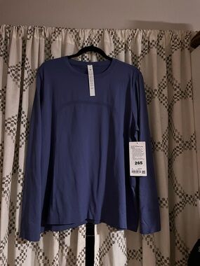 lululemon athletica Long Sleeve Crew Tee - Blue